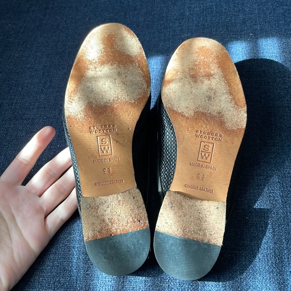 Stubbs & Wooton Raffia Slide - 6.5 - Picture 4 of 7